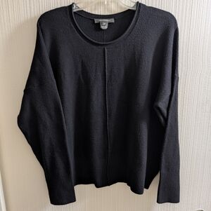 French Connection Women's Black LS Sweater Size M
